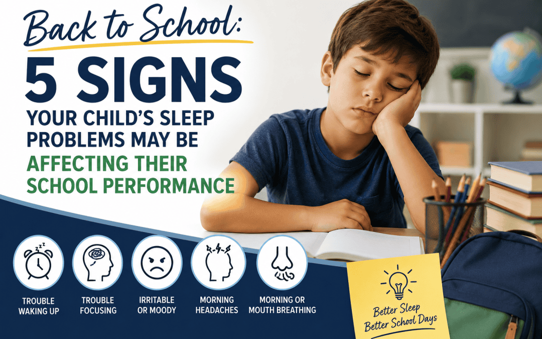 5 Signs Your Child’s Sleep Problems May Be Affecting Their School Performance