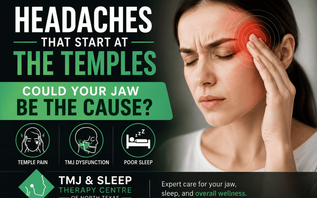 Headaches That Start at the Temples: Could Your Jaw Be the Cause?