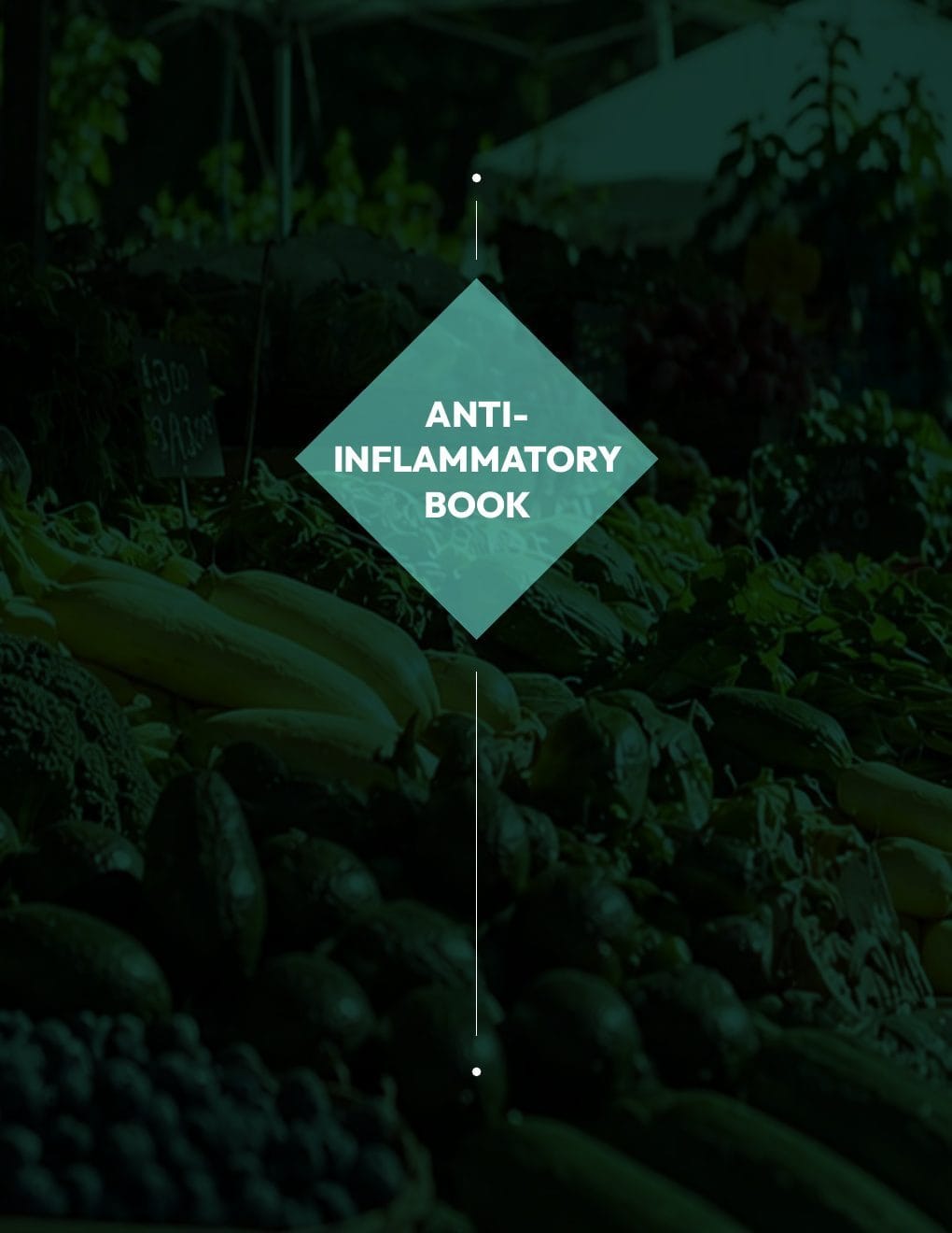 Fresh vegetables at a farmers market promoting anti-inflammatory foods.